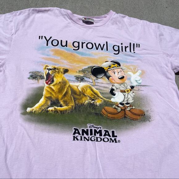 Walt Disney World Sleep PJ One Size Magic Kingdom Minnie You Growl Girl - Picture 11 of 12